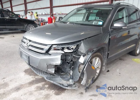 2016 Volkswagen Tiguan Se from USA, damaged, VIN WVGBV7AX7GW526904